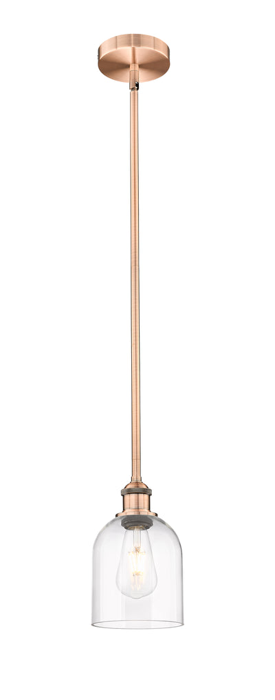 Edison Mini Pendant Antique Brass Finish