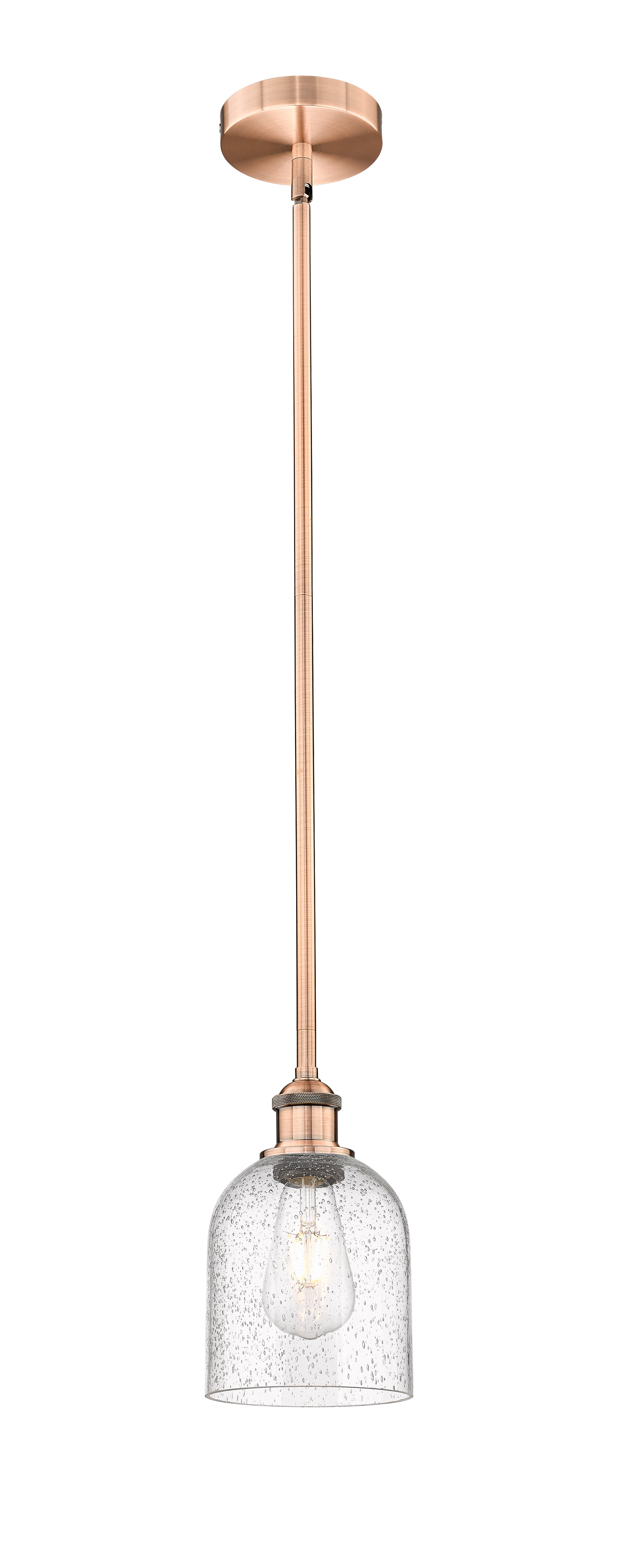 Edison Mini Pendant Antique Brass Finish