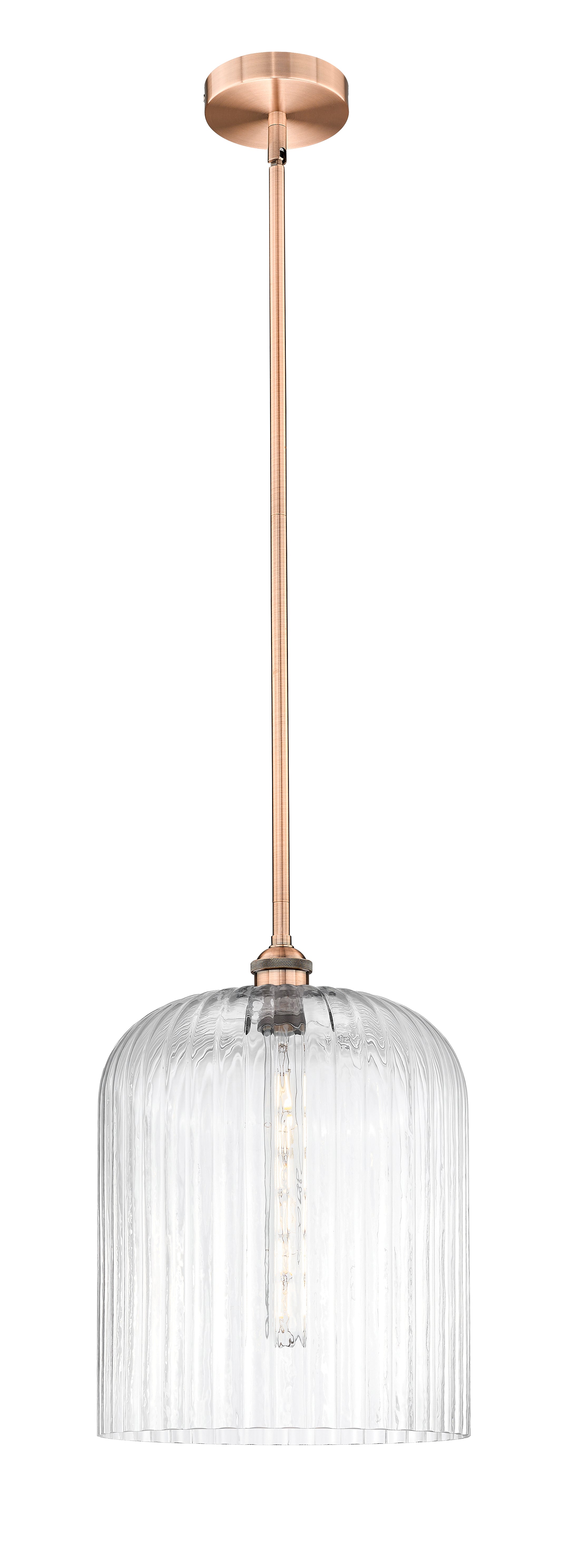 Edison Mini Pendant Antique Brass Finish