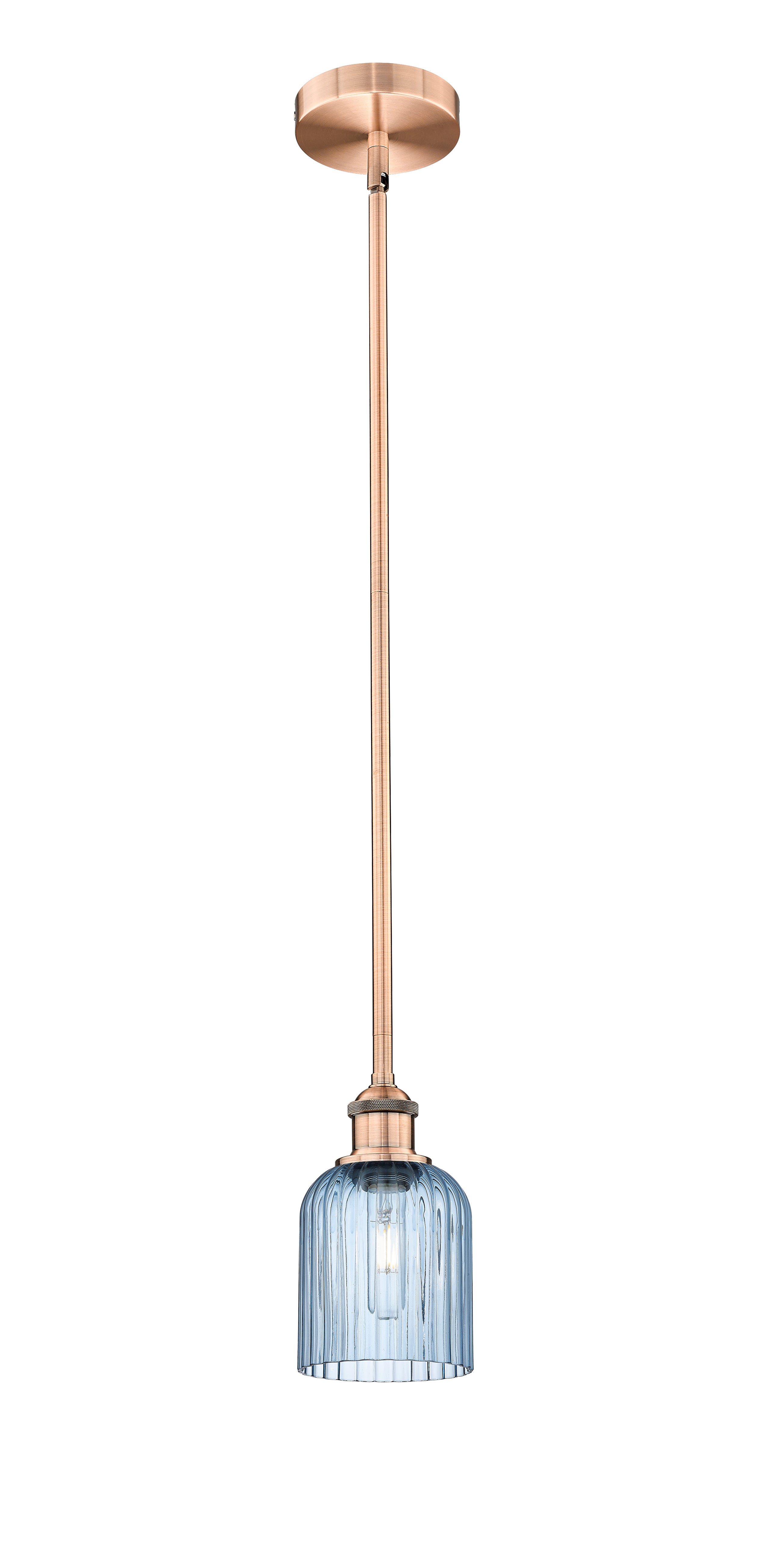 Edison Mini Pendant Antique Brass Finish
