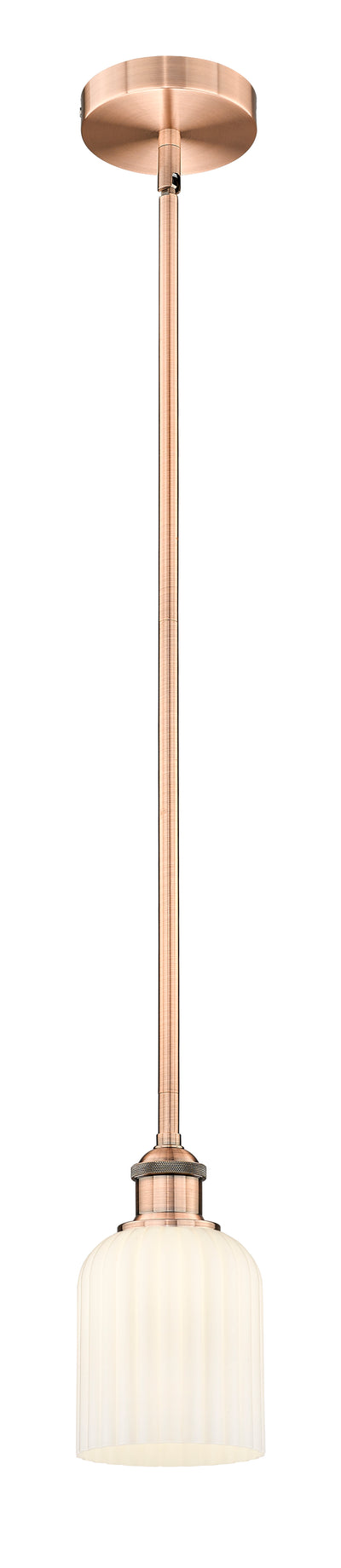 Edison Mini Pendant Antique Brass Finish