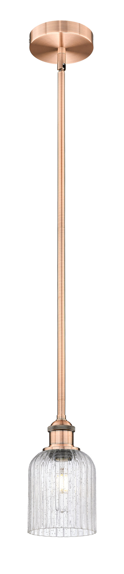 Edison Mini Pendant Antique Brass Finish