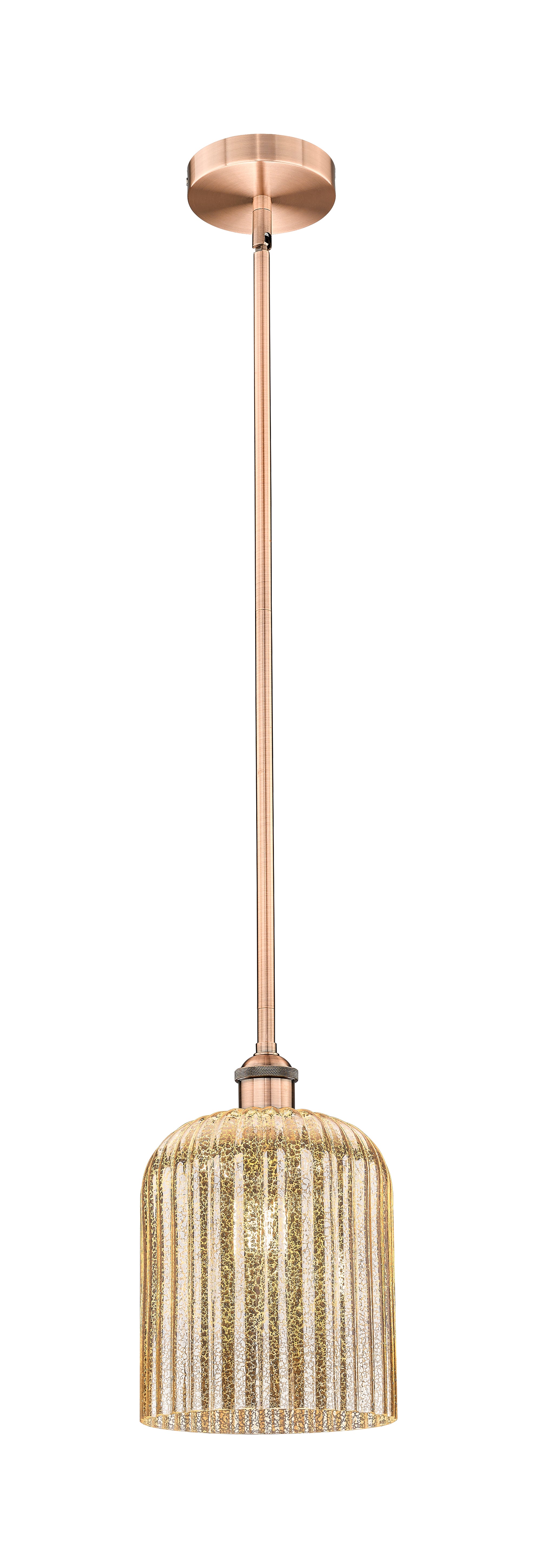 Edison Mini Pendant Antique Brass Finish