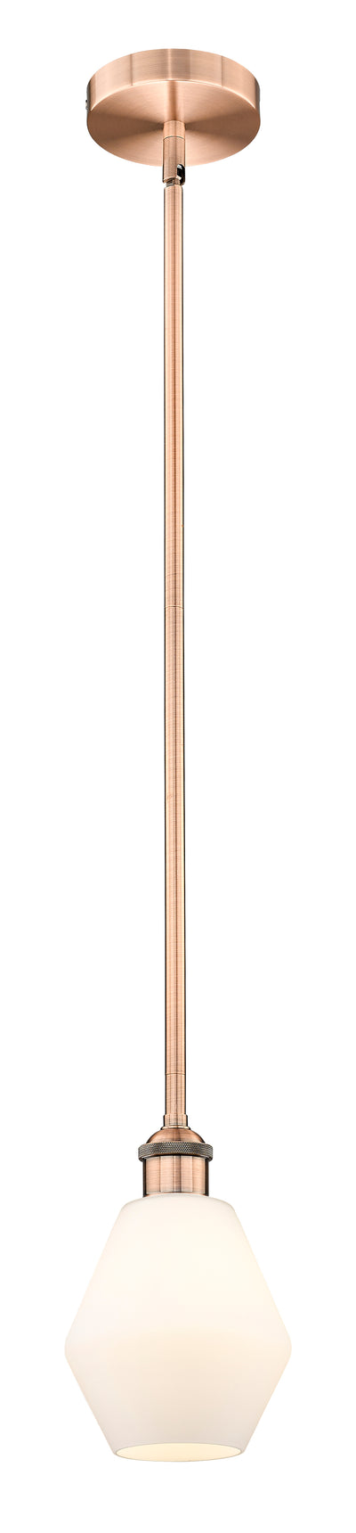Edison Mini Pendant Antique Brass Finish