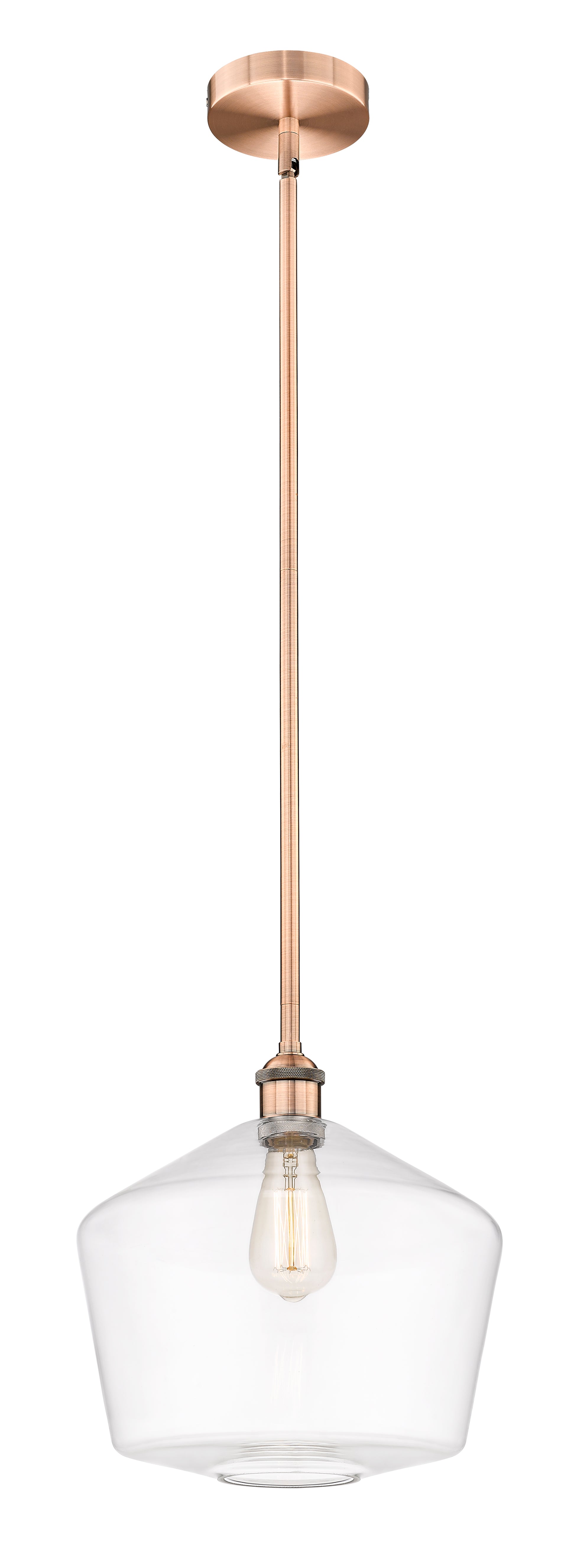 Edison Mini Pendant Antique Brass Finish