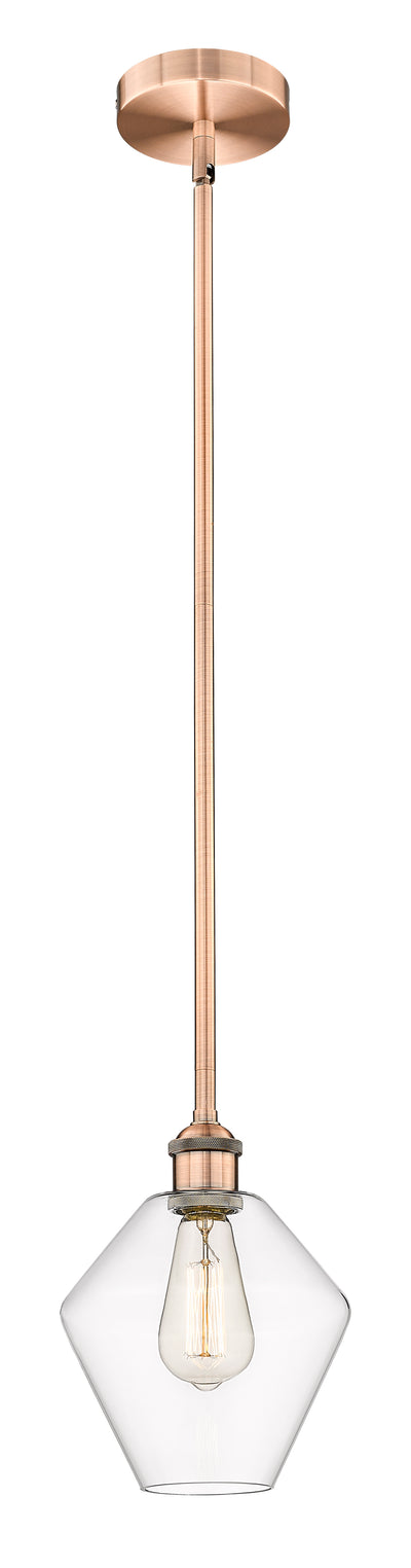 Edison Mini Pendant Antique Brass Finish