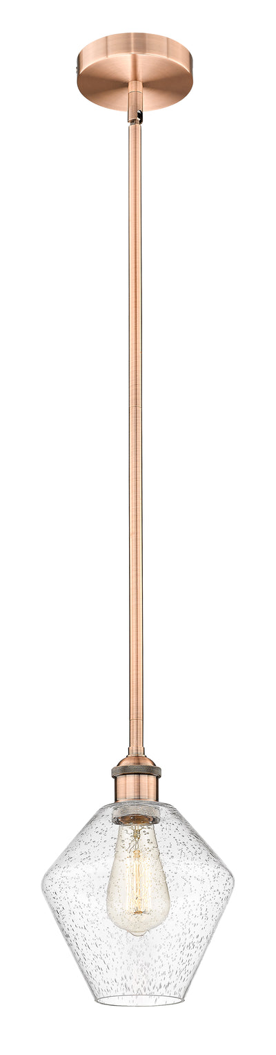 Edison Mini Pendant Antique Brass Finish