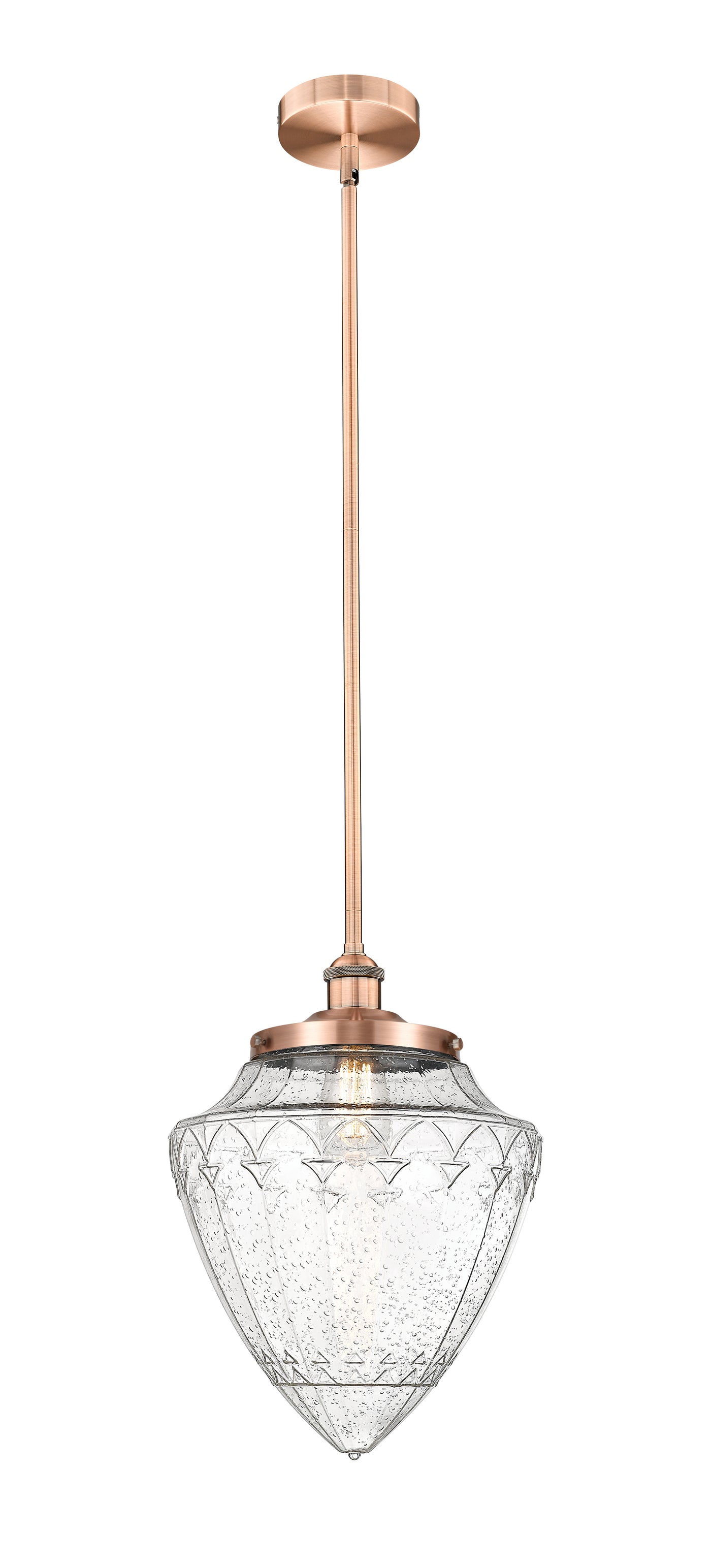 Edison Mini Pendant Antique Brass 11.75