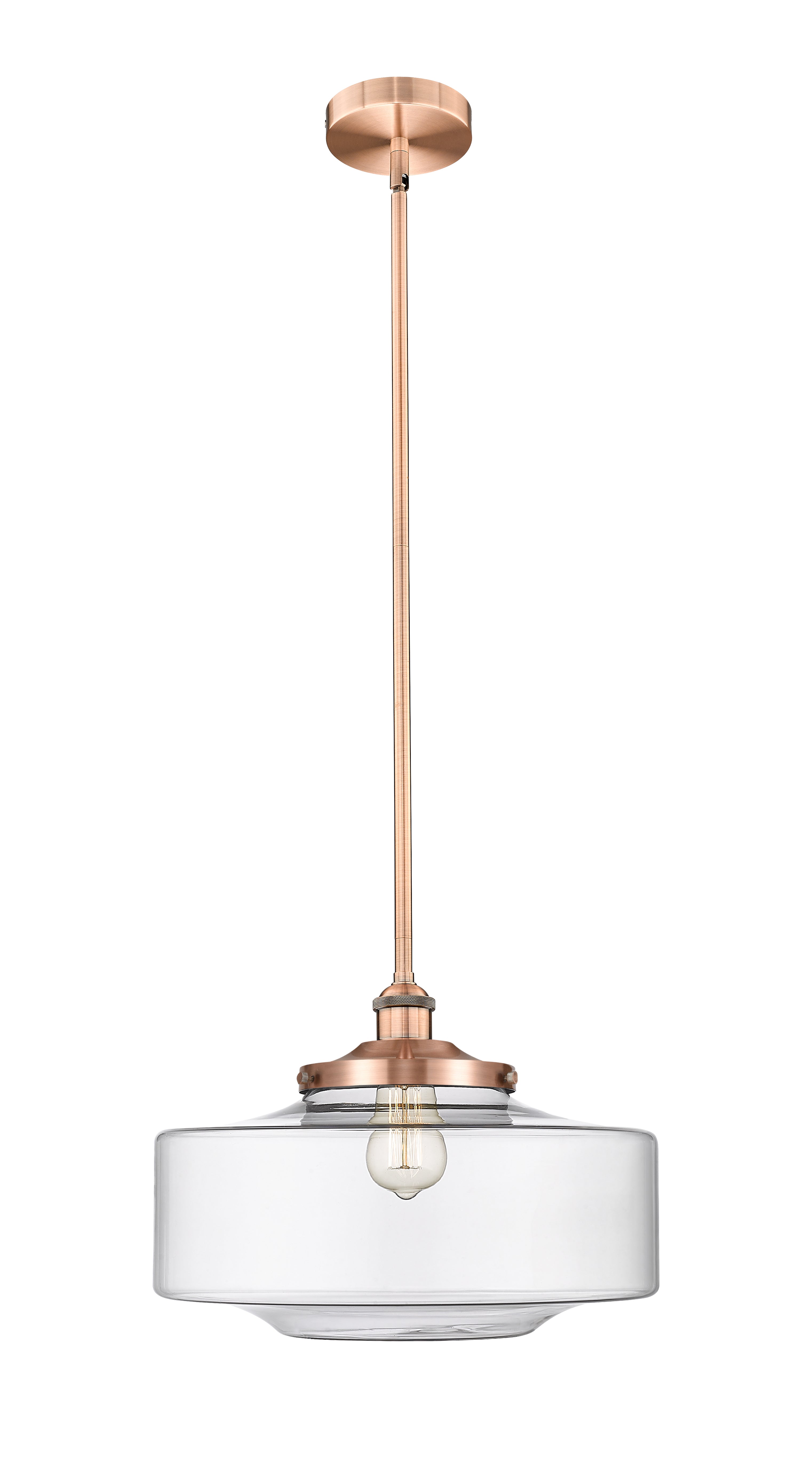 Edison Mini Pendant Cast Brass Dimmable