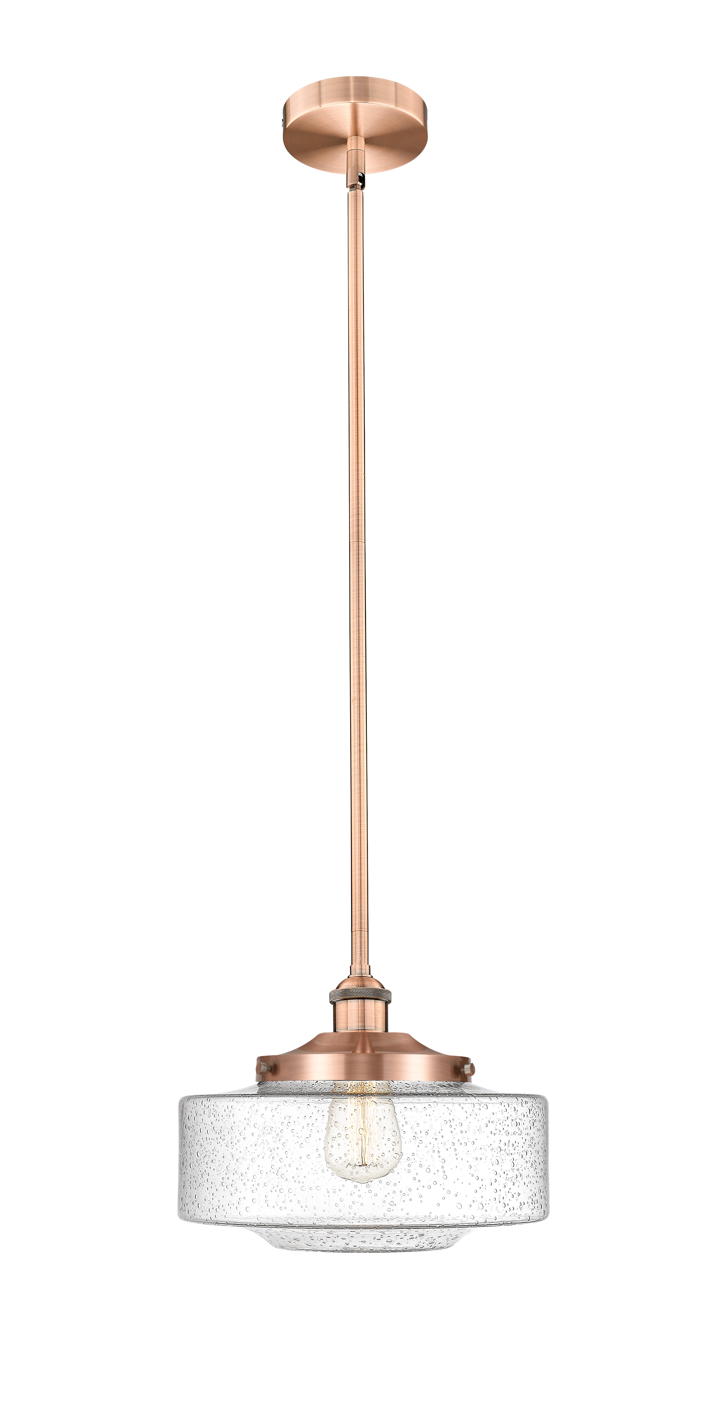 Edison Mini Pendant Antique Brass Finish