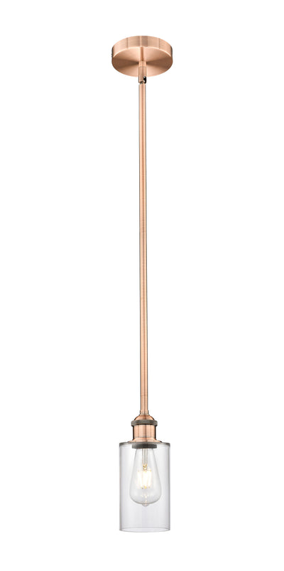 Edison Mini Pendant Antique Brass Finish