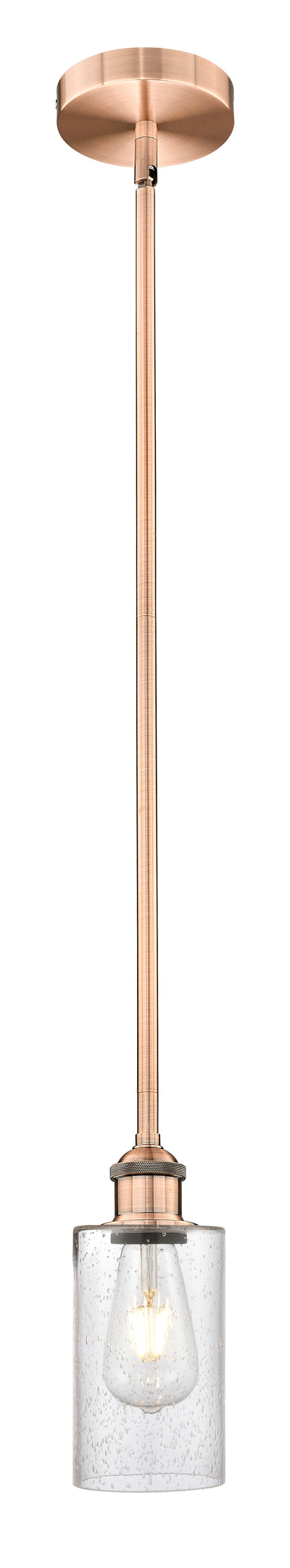 Edison Mini Pendant Antique Brass Finish