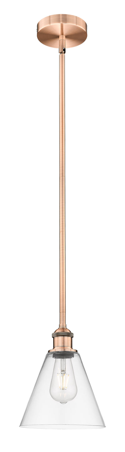 Edison Mini Pendant Antique Brass Finish