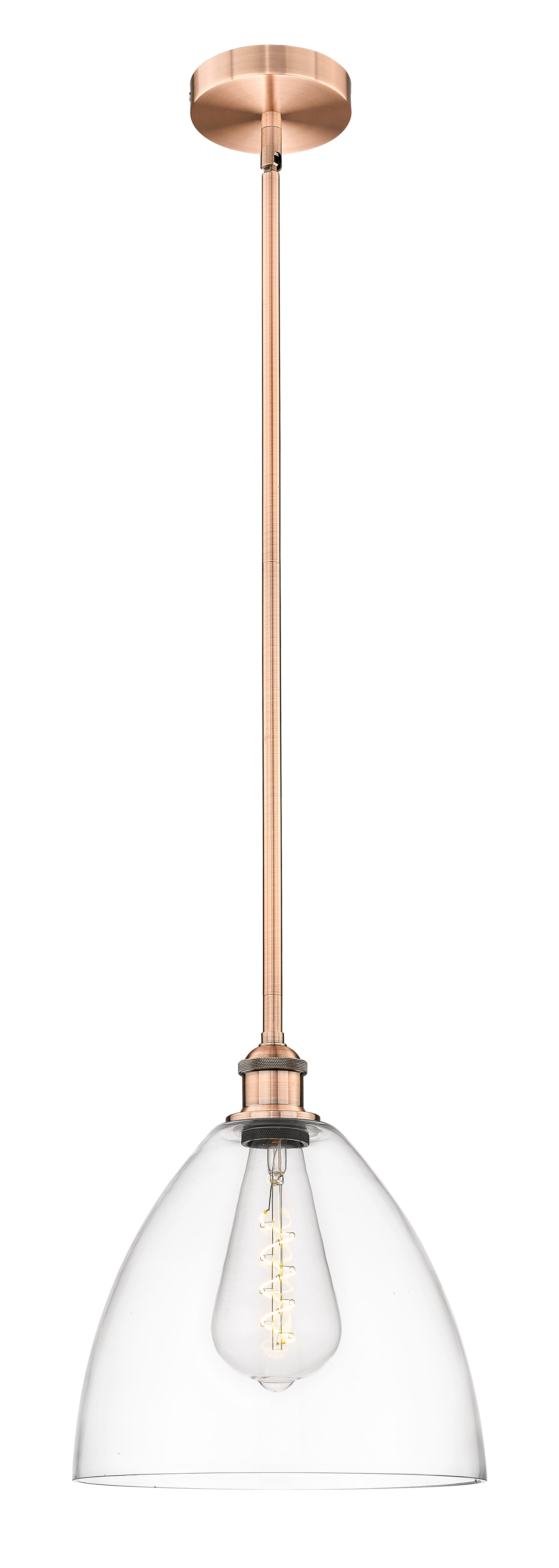 Edison Mini Pendant Antique Brass Finish