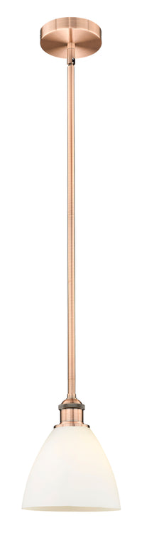 Edison Mini Pendant Antique Brass 9 Inches