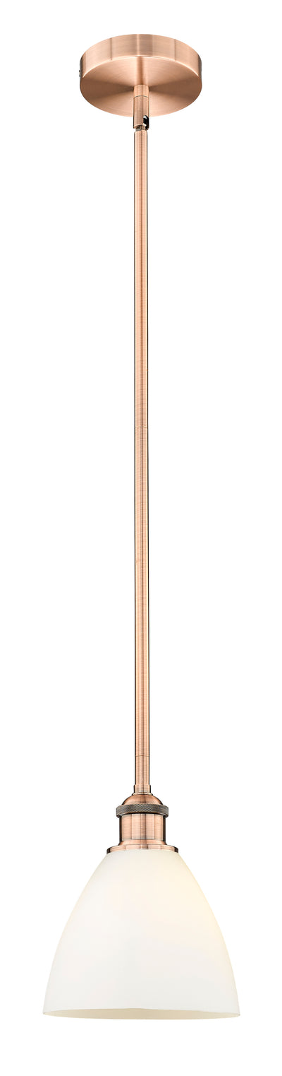 Edison Mini Pendant Antique Brass 9 Inches