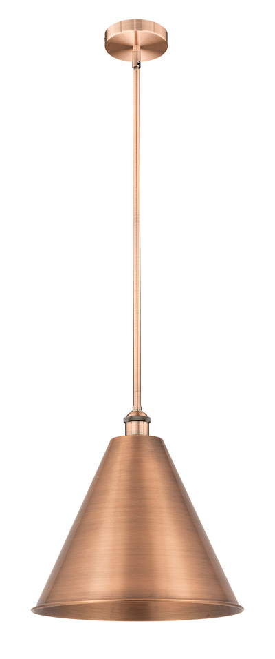 Edison Mini Pendant Antique Brass 16 Inch