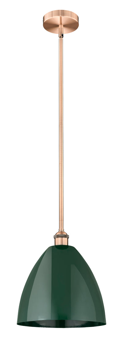 Edison Mini Pendant Cast Brass 12 Inch