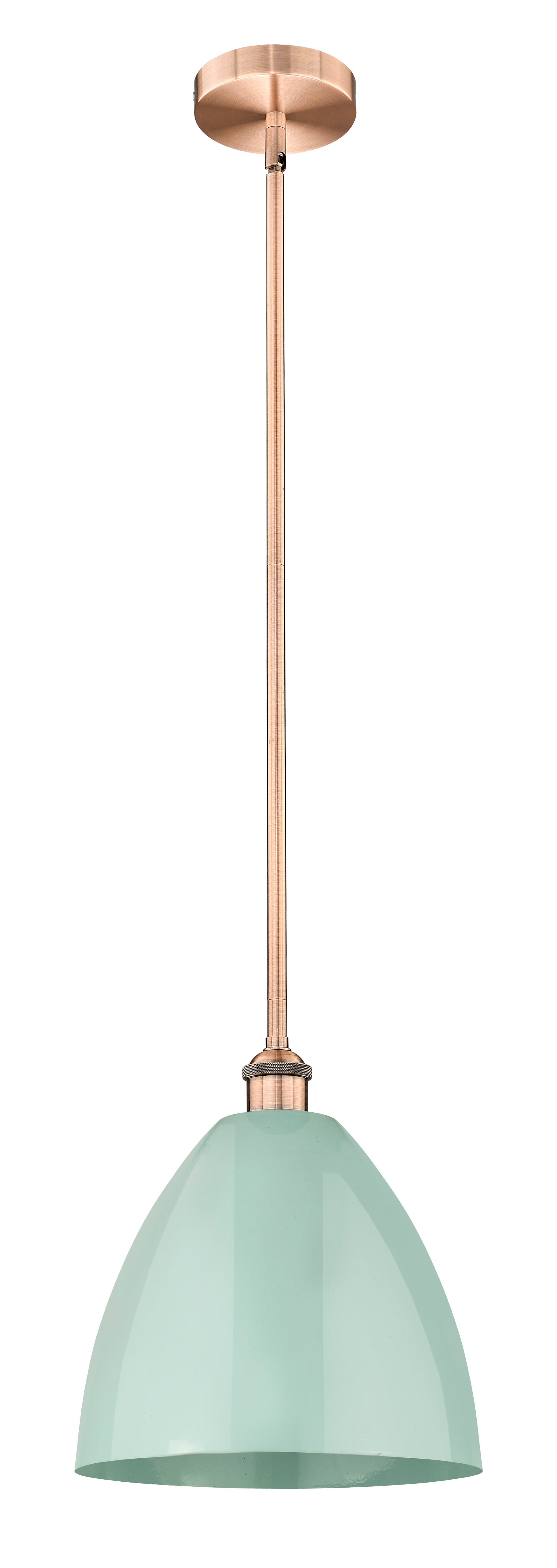 Edison Mini Pendant Cast Brass 12 Inch