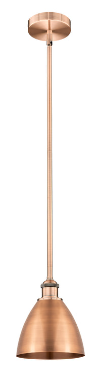 Edison Mini Pendant Antique Brass Finish