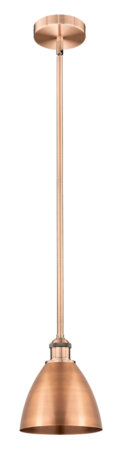 Edison Mini Pendant Antique Brass Finish