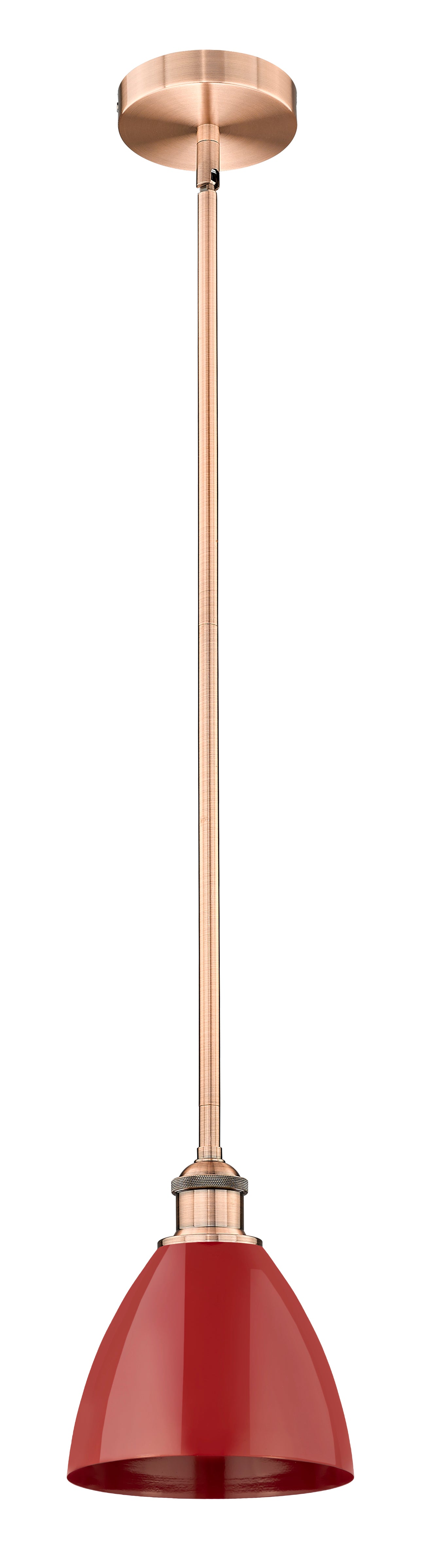 Edison Mini Pendant Antique Brass Finish