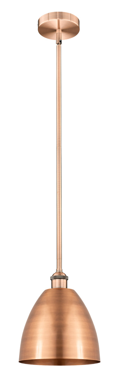 Edison Mini Pendant Antique Brass Finish