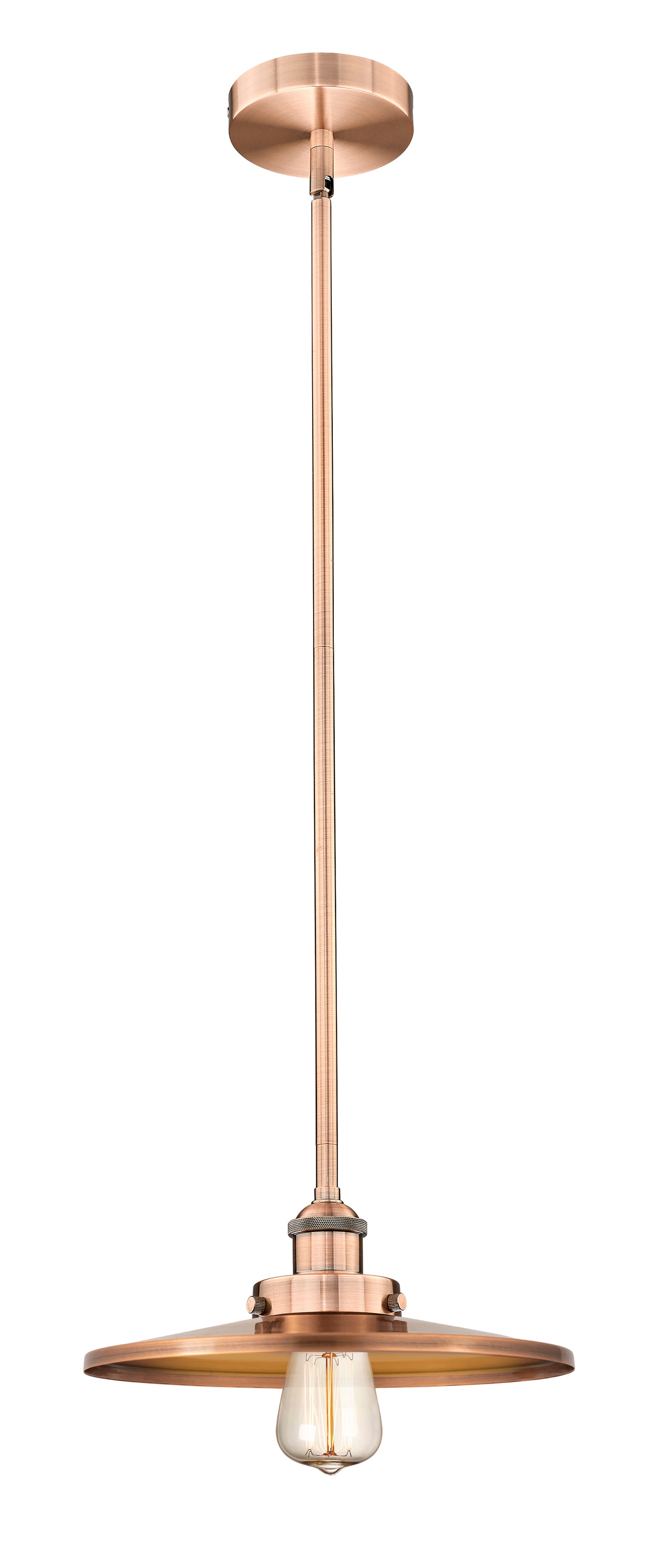 Edison Mini Pendant Antique Brass Finish