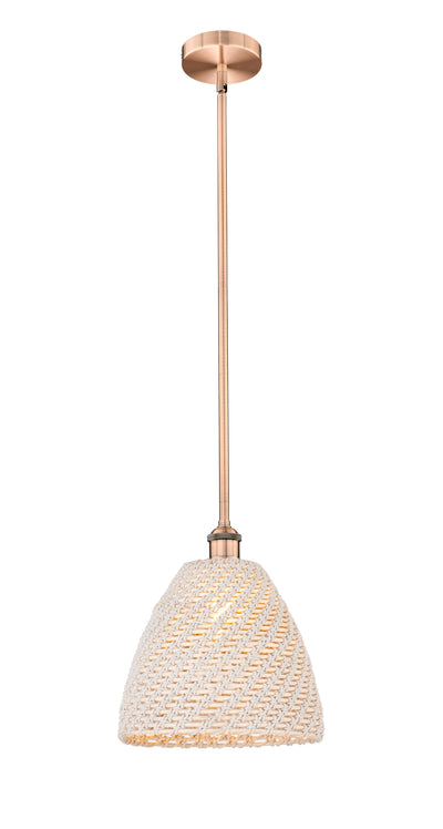 Edison Mini Pendant Antique Brass 12.875