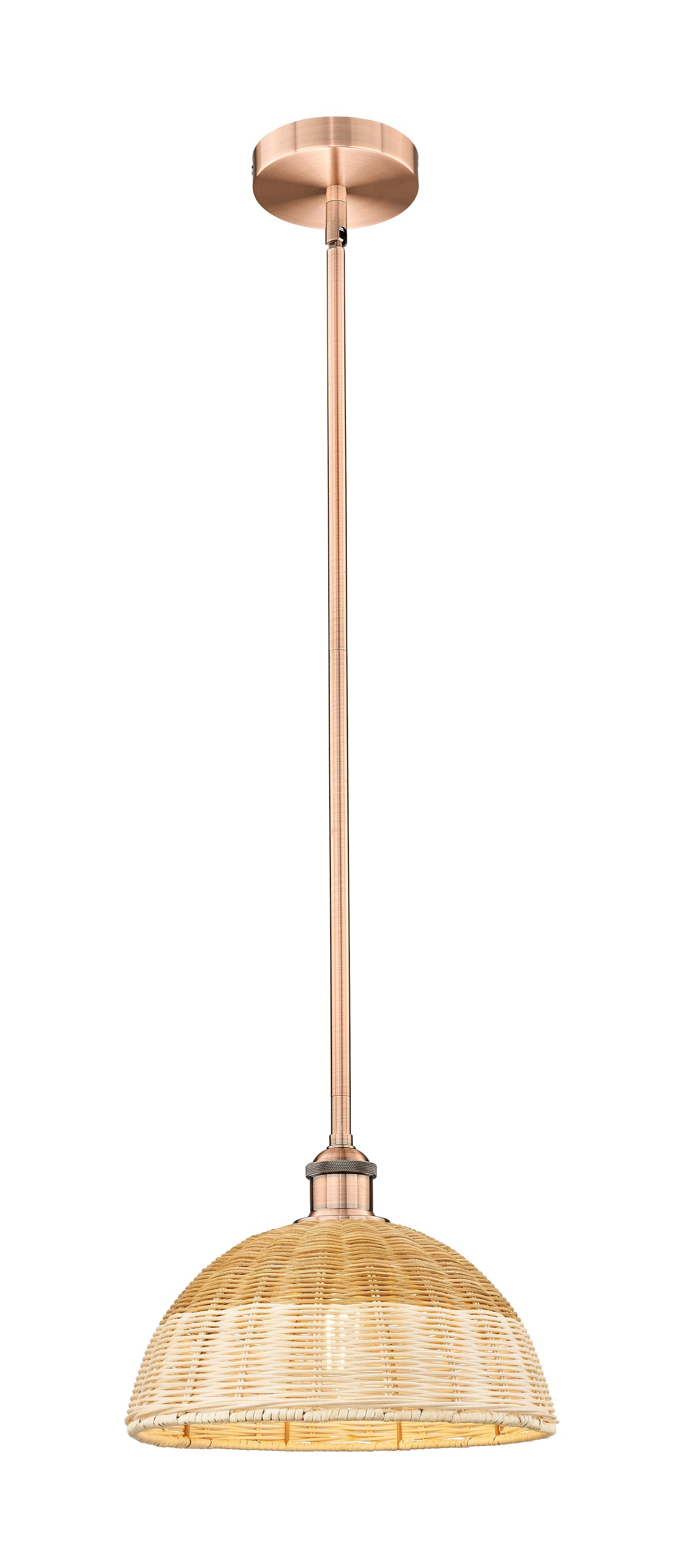 Edison Mini Pendant Antique Brass Finish