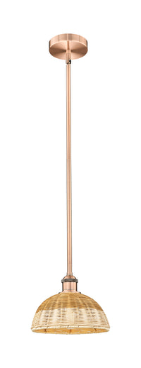 Edison Mini Pendant Antique Brass 9 Inch