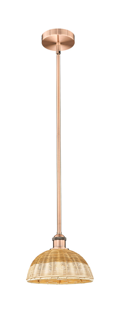 Edison Mini Pendant Antique Brass 9 Inch