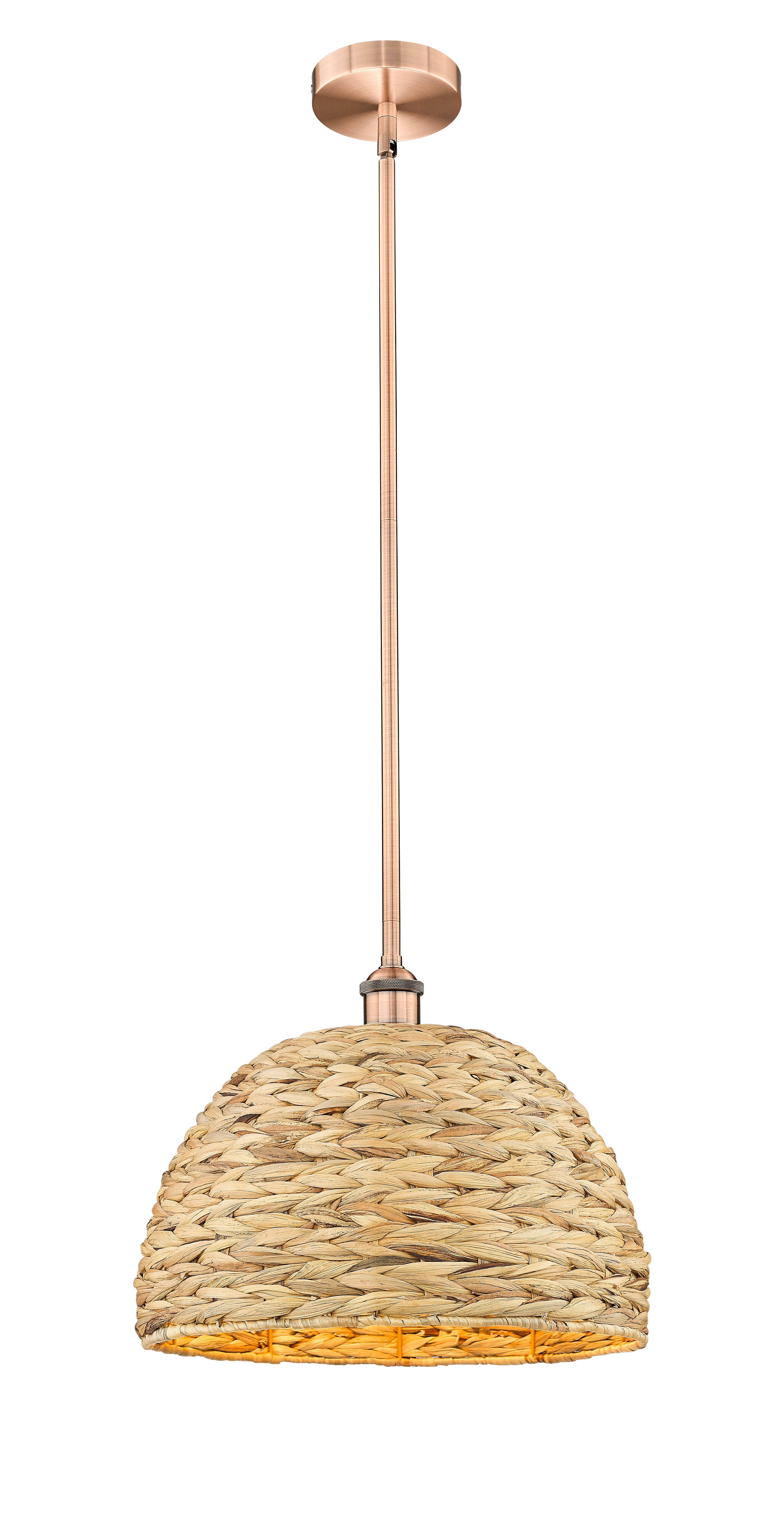 Edison Mini Pendant Antique Brass Finish