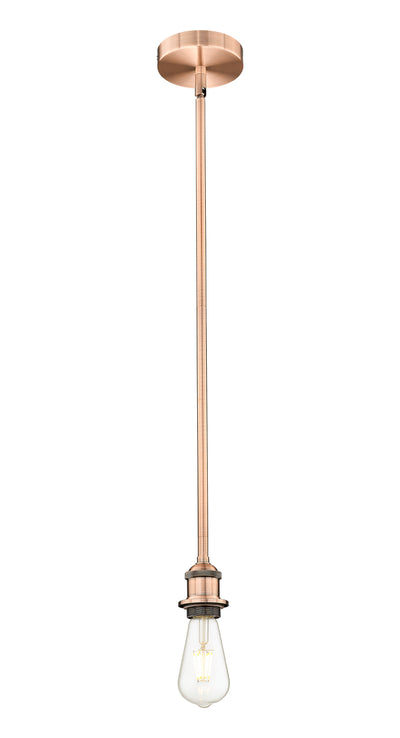 Edison Mini Pendant Antique Brass Steel
