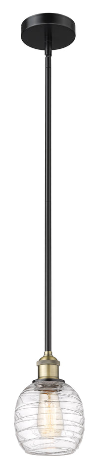 Edison Mini Pendant Antique Brass Finish