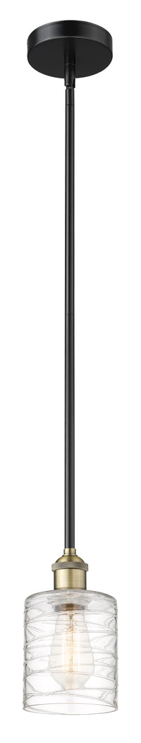 Edison Mini Pendant Antique Brass Finish