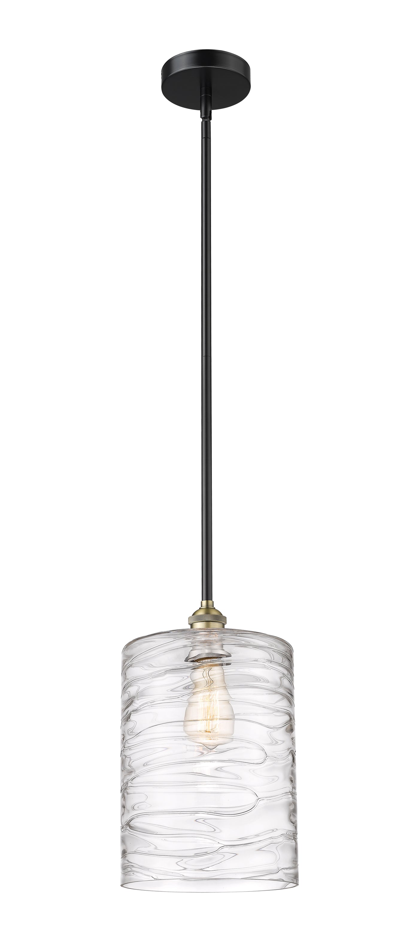 Edison Mini Pendant Antique Brass Cast
