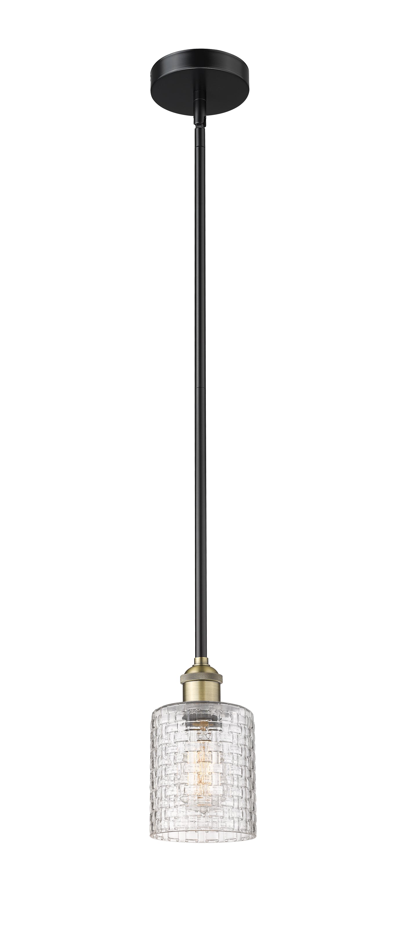 Edison Mini Pendant Antique Brass Finish