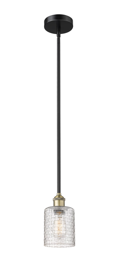 Edison Mini Pendant Antique Brass Finish