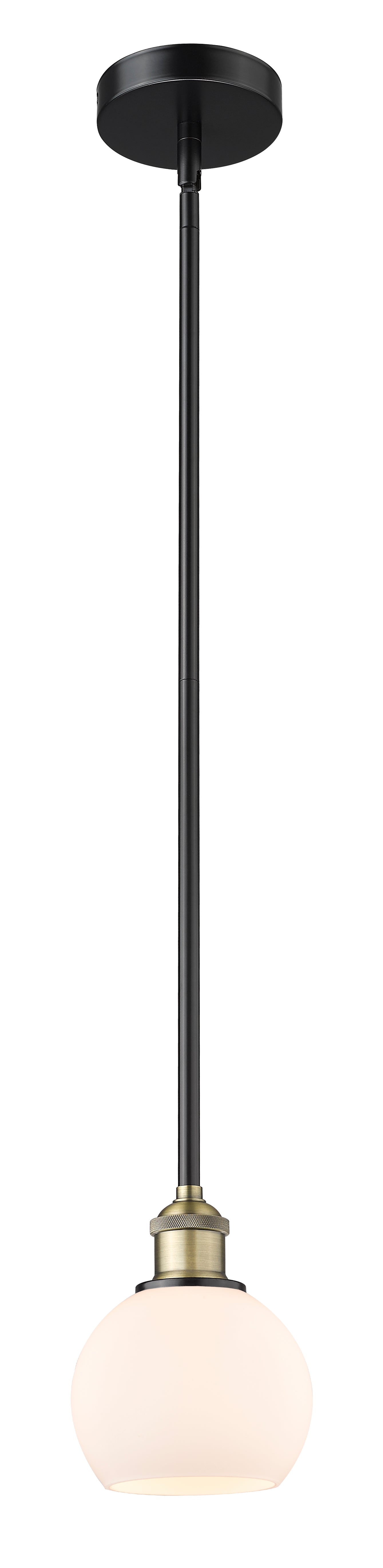 Edison Mini Pendant Antique Brass Finish