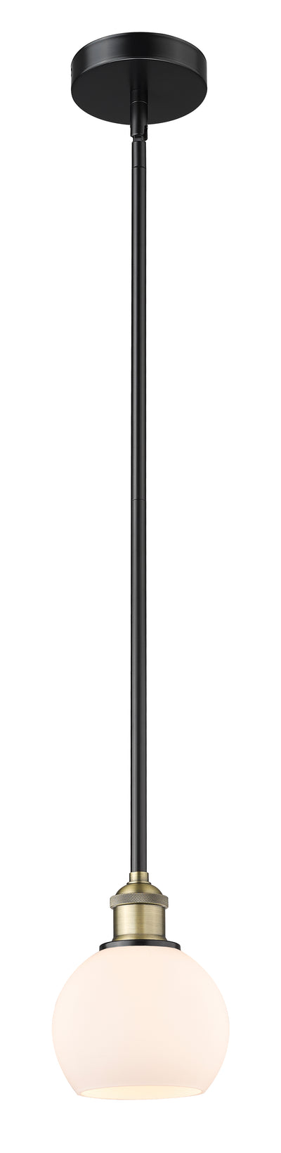 Edison Mini Pendant Antique Brass Finish