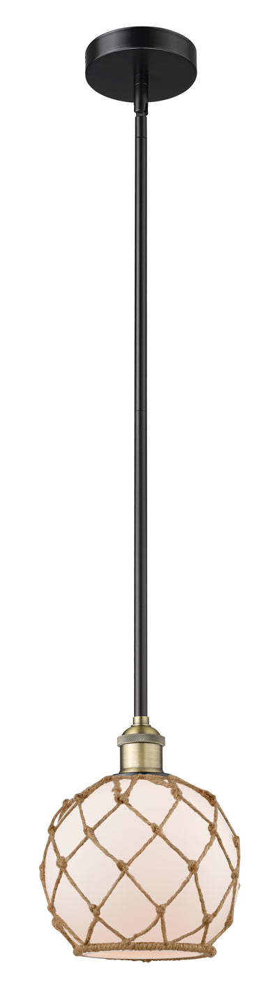 Edison Mini Pendant Antique Brass Finish