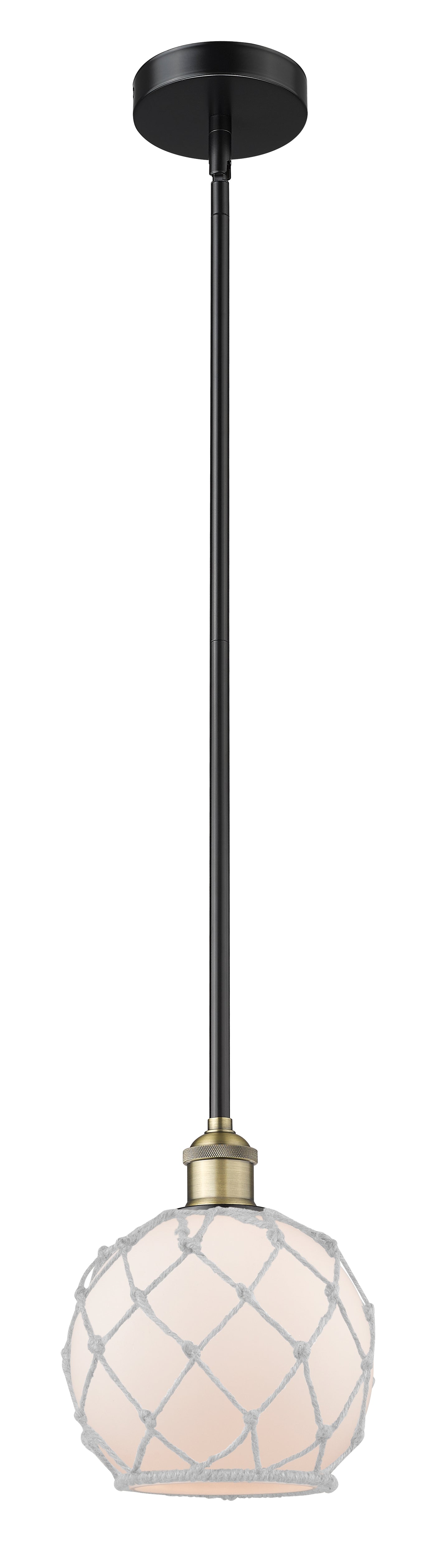 Edison Mini Pendant Antique Brass Finish