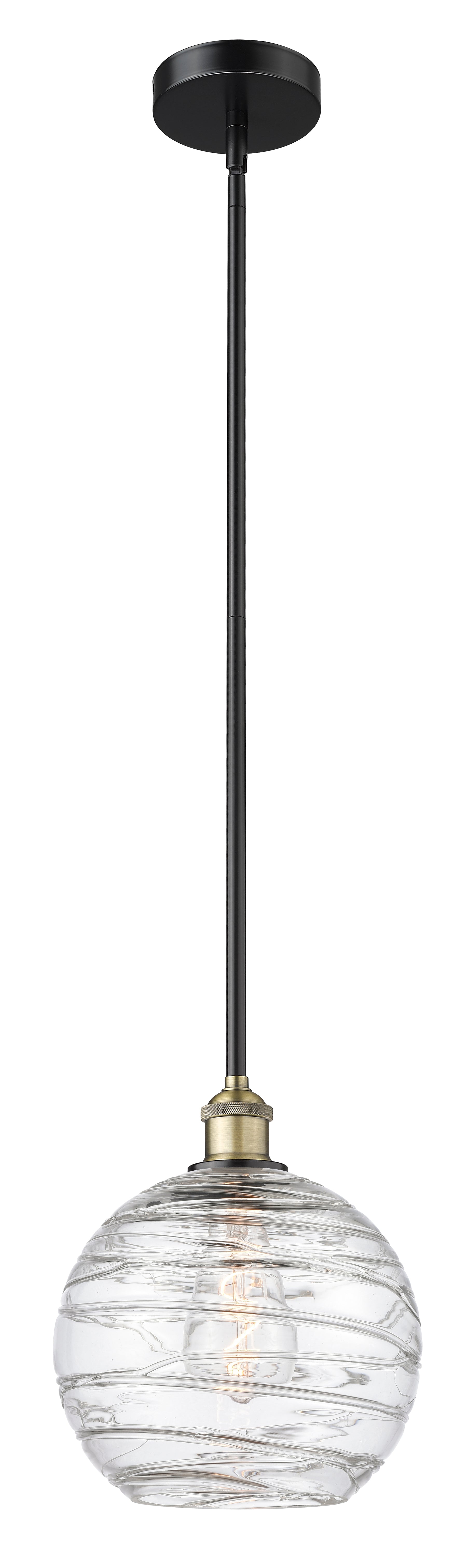 Edison Mini Pendant Antique Brass Finish