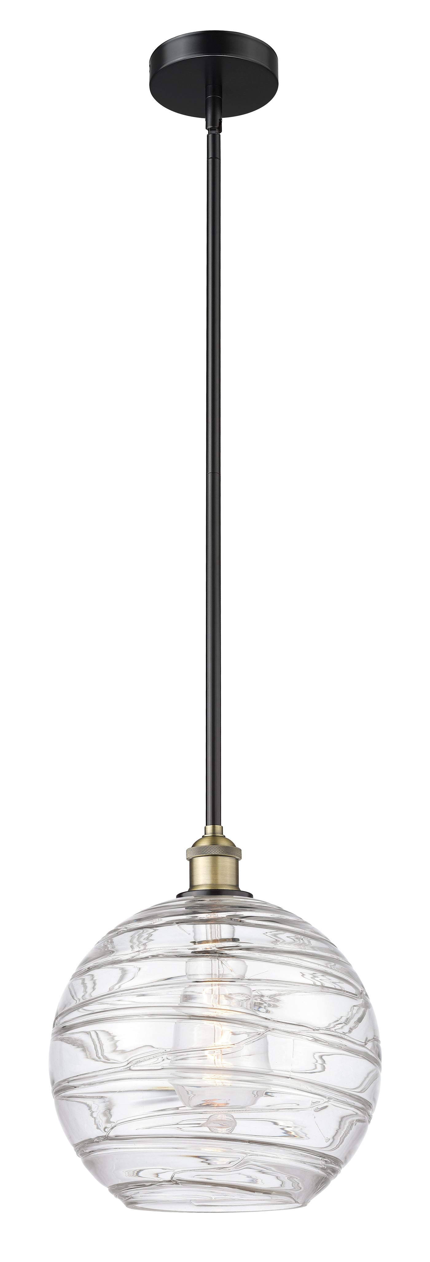 Edison Mini Pendant Antique Brass Finish