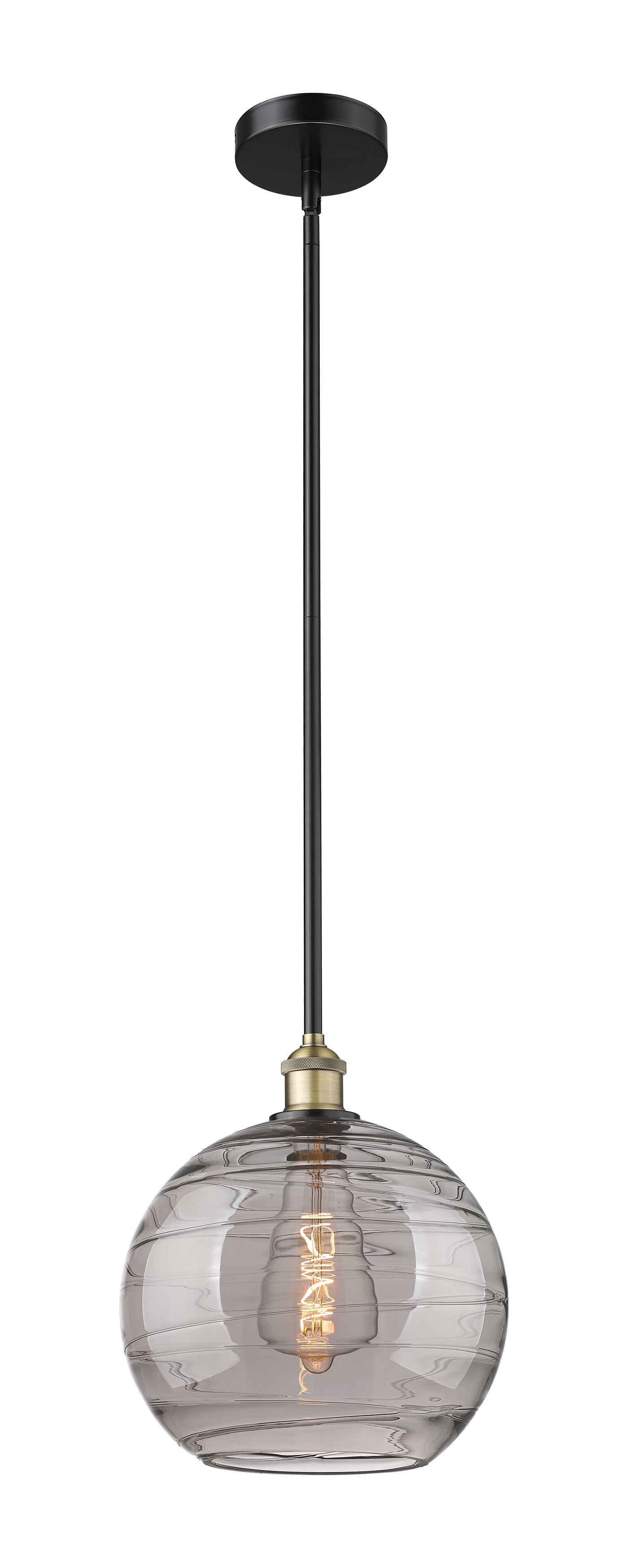 Edison Mini Pendant Antique Brass Finish