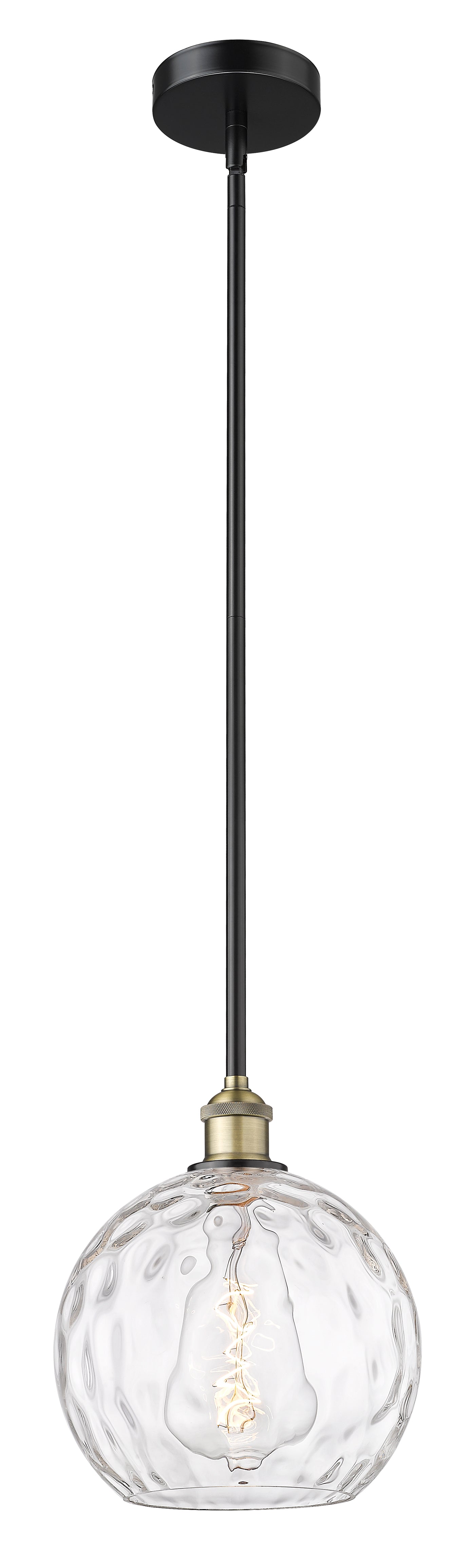 Edison Mini Pendant Antique Brass Finish