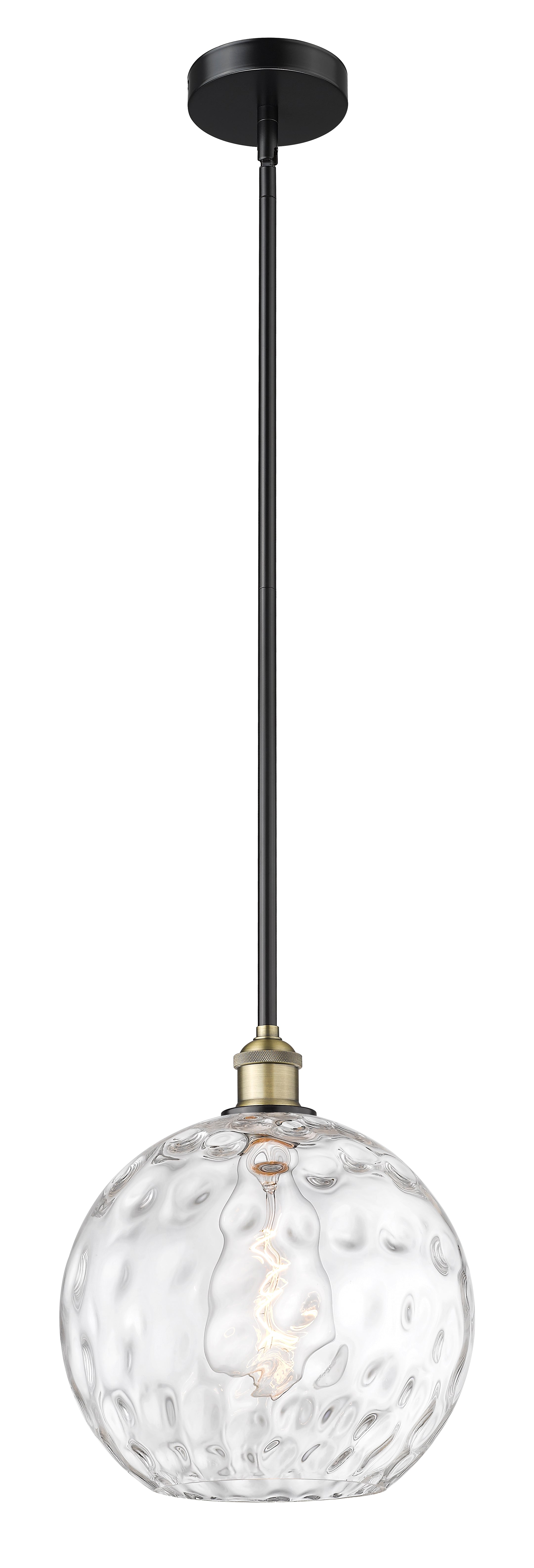 Edison Mini Pendant Antique Brass Finish