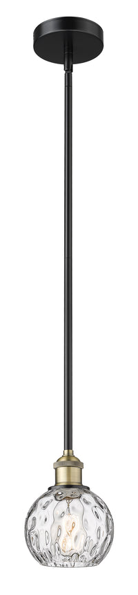 Edison Mini Pendant Antique Brass 6 Inch