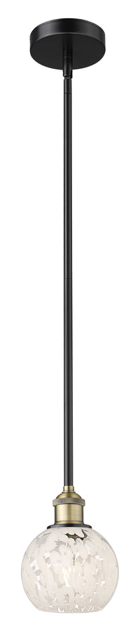 Edison Mini Pendant Antique Brass 6 Inch